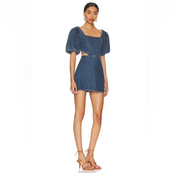 Show Me Your MuMu Dresses & Skirts - Show Me Your Mumu City Cut Out Dress in Deep End